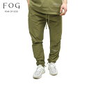 フィアオブゴッド fog essentials スウェットパンツ 正規品 FEAR OF GOD エッセンシャルズ ボトムス FOG - FEAR OF GOD ESSENTIALS NYLON TRACK PANTS OLIVE