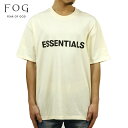 フィアオブゴッド fog essentials Tシャツ メンズ 正規品 FEAR OF GOD エッセンシャルズ 半袖Tシャツ ロゴ クルーネック FOG - FEAR OF GOD ESSENTIALS T-SHIRT CREAM