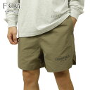 フィアオブゴッド ショートパンツ メンズ 正規品 FEAR OF GOD エッセンシャルズ ハーフパンツ ESSENTIALS FEAR OF GOD VOLLEY SHORTS HARVEST