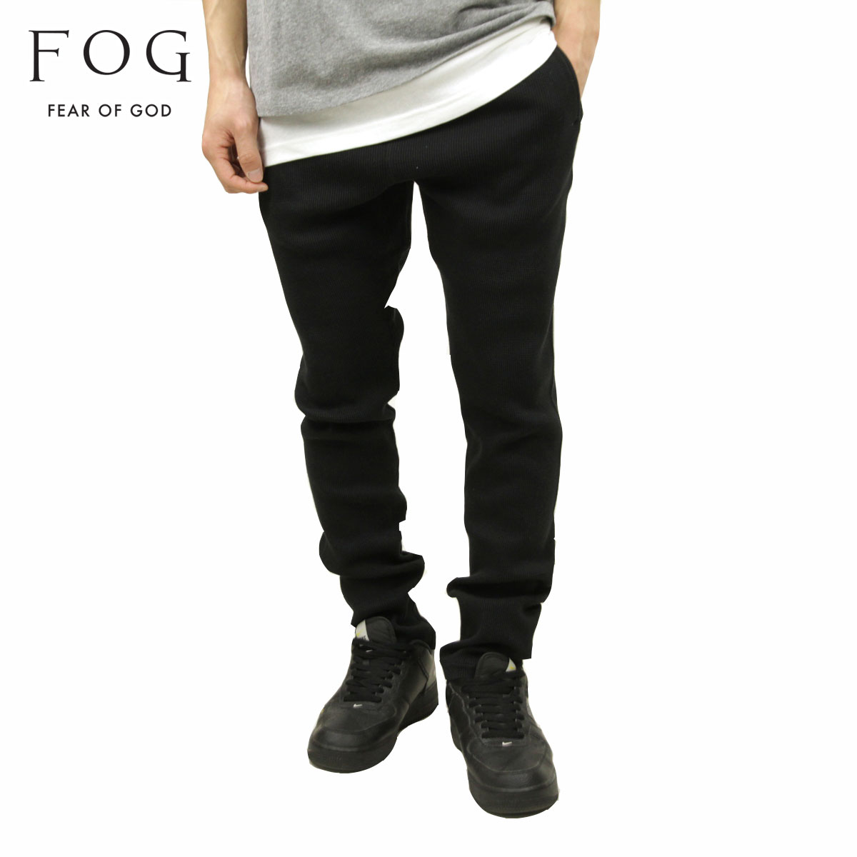 フィアオブゴッド fog essentials レギンス メンズ 正規品 FEAR OF GOD エッセンシャルズ インナー サーマルレギンス サーマルパンツ FOG - FEAR OF GOD ESSENTIALS THERMAL PANTS BLACK 父の…