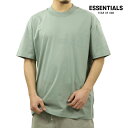 フィアオブゴッド fog essentials メンズ 半袖Tシャツ 正規品 FEAR OF GOD クルーネック ロゴ ESSENTIALS FEAR OF GOD T-SHIRT LIGHT GREEN