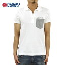 フランクリンマーシャル フランクリン マーシャル ポロシャツ 正規販売店 FRANKLIN＆MARSHALL 半袖ポロシャツ POLO SHIRT WHITE POMAL116 43181-4095 D15S25