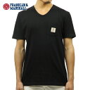 tN }[V TVc K̔X FRANKLINMARSHALL TVc V-NECK POCKET TEE BLACK TSMF194AN 4016 0021