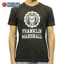 tN }[V TVc K̔X FRANKLINMARSHALL TVc N[lbN LOGO TEE BLACK TSMF188AN 45181 4013