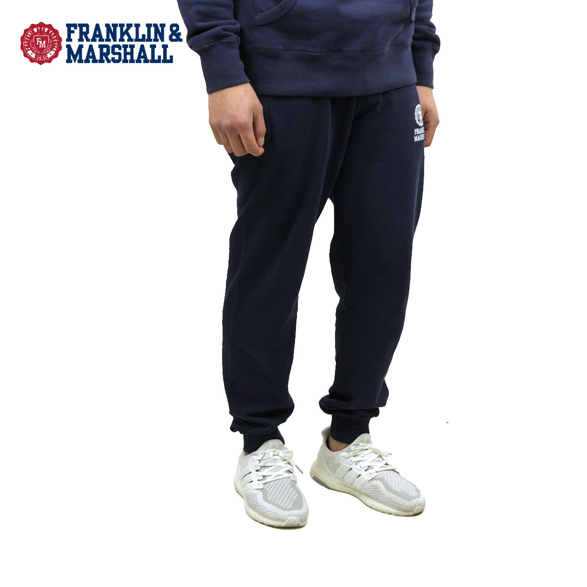 フランクリン マーシャル ジョガーパンツ メンズ 正規販売店 FRANKLIN＆MARSHALL ボトムス SWEAT JOGGER PANTS PFMF159YN F167 NAVY