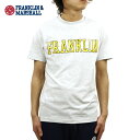 フランクリン マーシャル Tシャツ 正規販売店 FRANKLIN＆MARSHALL 半袖Tシャツ ロゴTシャツ LOGO CREW NECK TEE TSMF351AM F397 LIGHT GREY MELANGE