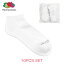 フルーツオブザルーム FRUIT OF THE LOOM 正規品 靴下 MEN'S 10PK LOW CUT SOCKS M2700W11ZUS Size.6-12 父の日 2022