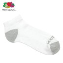 フルーツオブザルーム ソックス メンズ 正規品 FRUIT OF THE LOOM 靴下 フットカバー くるぶし丈靴下 アンクルソックス MEN'S LOW C...