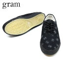  GRAM 塼 ˡ 352G black canvas fluff print G-352-9 D15S25