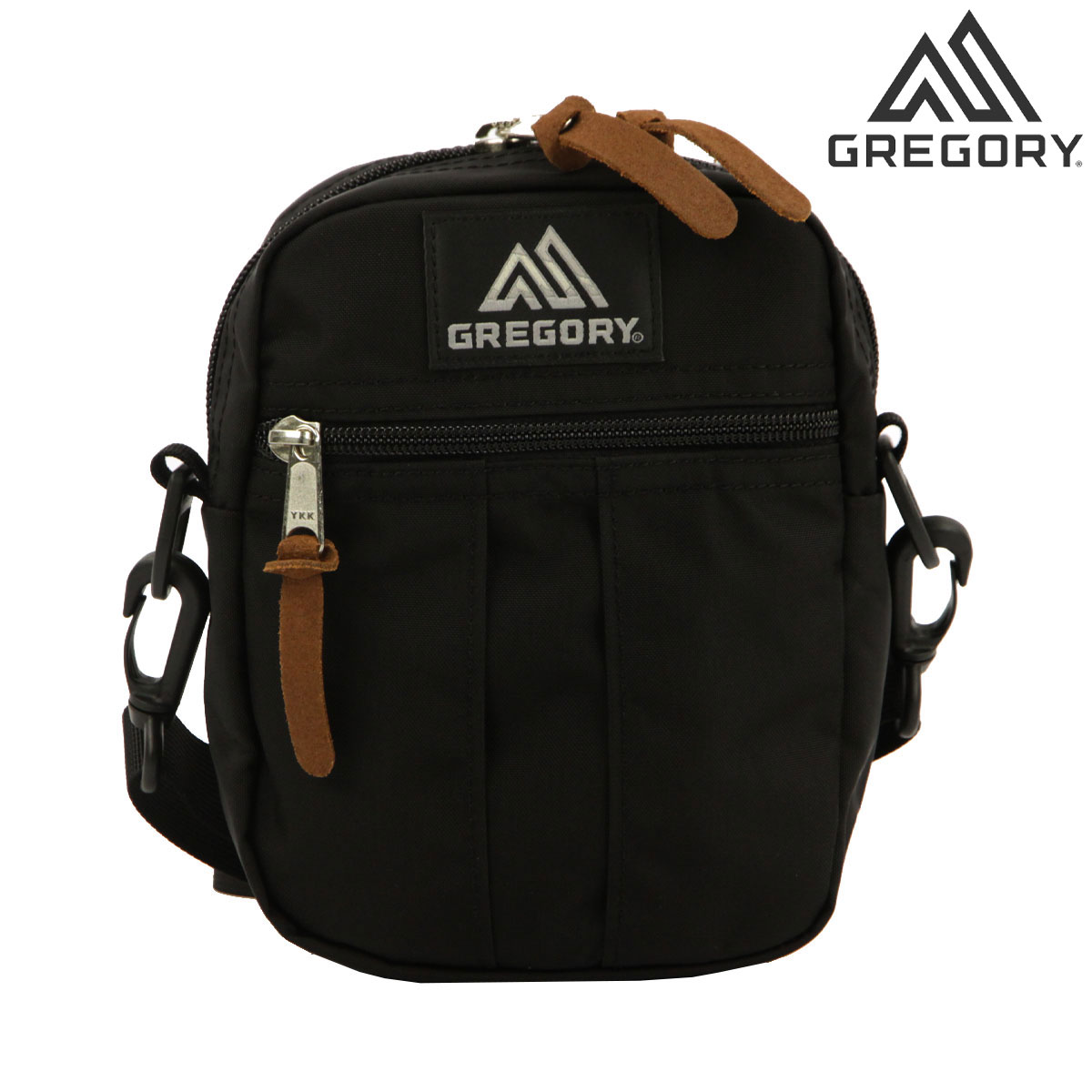 グレゴリー メンズ レディース ショルダーバッグ 正規販売店 GREGORY バッグ 鞄 GREGORY QUICK POCKET M CLASSIC BAGS クイックポケットM（コーデュラバリスティック） SHOULDER BAG 2L BLACK 08J*29127