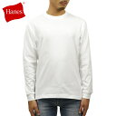 wCY TVc r[tB[ Y  K̔X HANES N[lbN wr[EGCg n HANES BEEFY LONG SLEEVE T-SHIRT H5186 010 WHITE