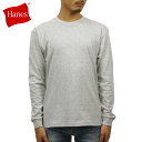 wCY TVc r[tB[ Y  K̔X HANES N[lbN wr[EGCg n HANES BEEFY LONG SLEEVE T-SHIRT H5186 060 HEATHER GRAY