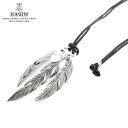 n HARIM K̔X lbNX Owl feather set Necklace HRP036SVC