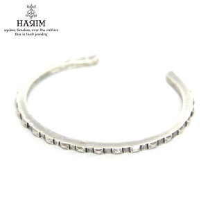 ハリム HARIM 正規販売店 バングル NAIL HEADS BANGLE SILVER BANGLE HRA025SV