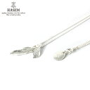 ハリム ハリム HARIM 正規販売店 ネックレス SLENDER FEATHERS　HALF VERY SHINE RP SILVER 925 NECKLACE HRP105 RP