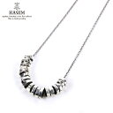 ハリム ハリム HARIM ネックレス HARIM ROCK BEADS CHAIN NECK W SV HRP117 SV SILVER 925 OXIDIZED BLACK