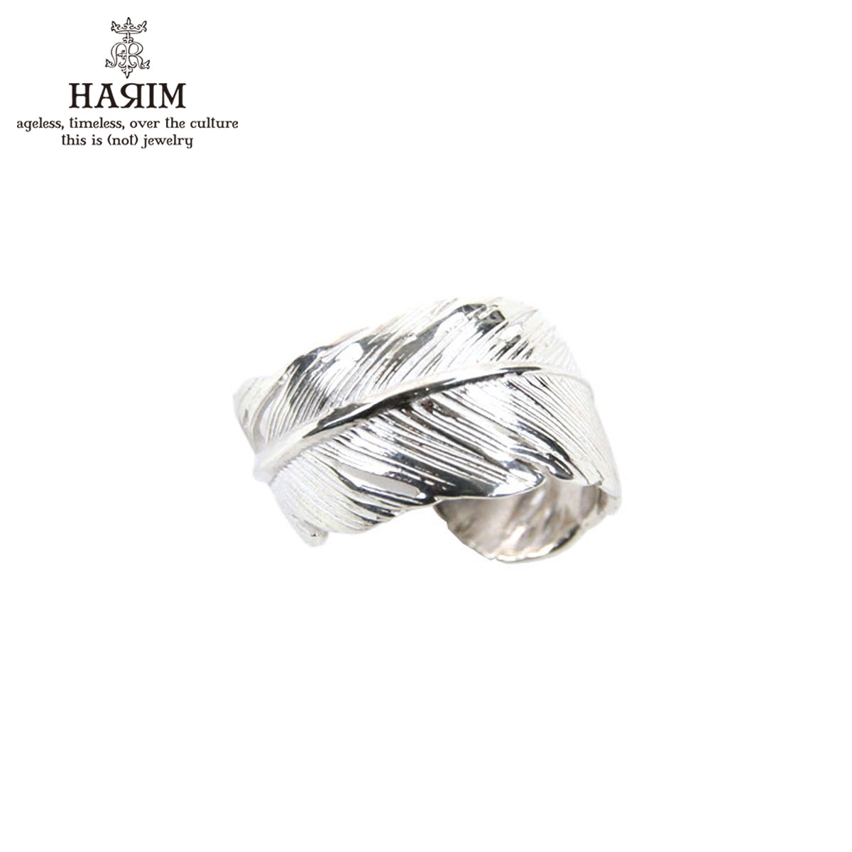 ハリム HARIM 指輪 リング HARIM FEATHER RING 2 SVWH HRR040 RP SILVER 925