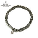 n HARIM lbNX`F[ uXbg HARIM COMBINATION CHAINS NECKLACE/BRACELET HRC013 SILVER 925 OXIDIZED BLACK