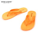 ヘンリーアンドヘンリー HENRY＆HENRY 正規販売店 サンダル フリッパー FRIPPER SANDAL ORANGE 2 その1