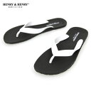 ヘンリーアンドヘンリー HENRY＆HENRY 正規販売店 サンダル フリッパー FRIPPER SANDAL NERO/WHITE 31 その1