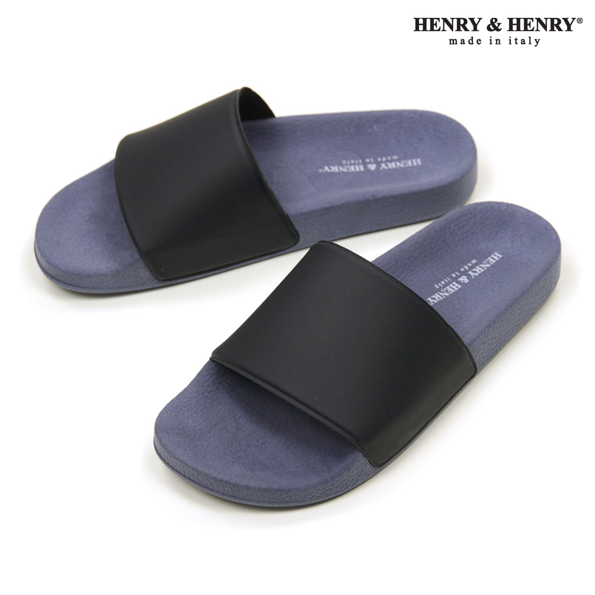 ヘンリーアンドヘンリー HENRY＆HENRY 正規販売店 サンダル 180 SHOWER SANDAL NAVY 60