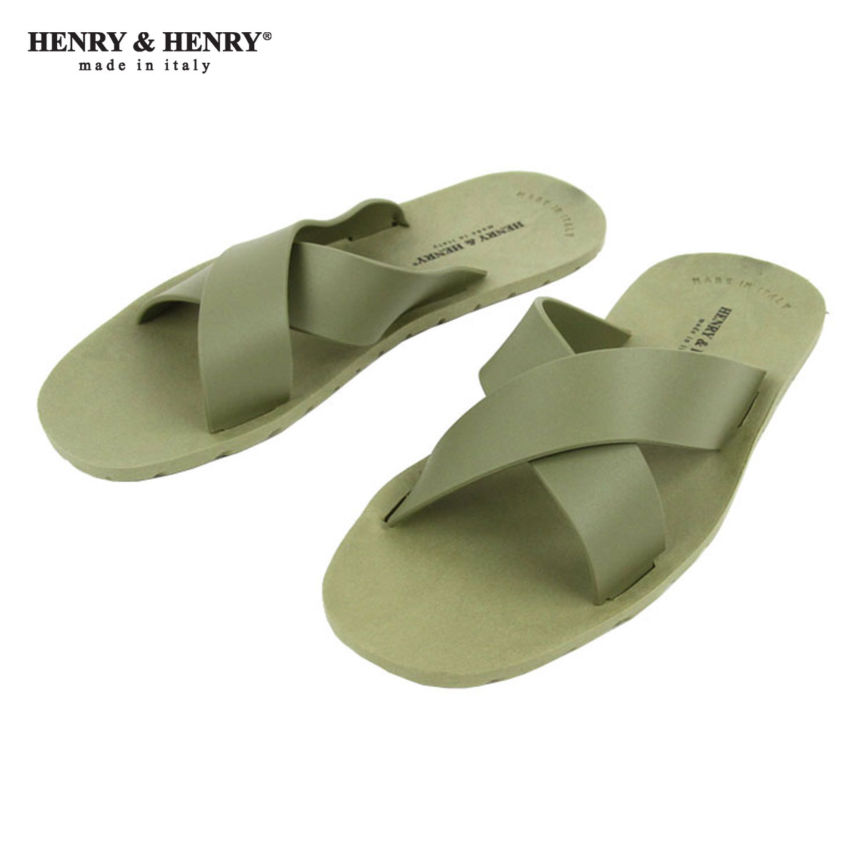 إ꡼ɥإ꡼ HENRYHENRY Ź  CROSS SANDAL VERDE 51