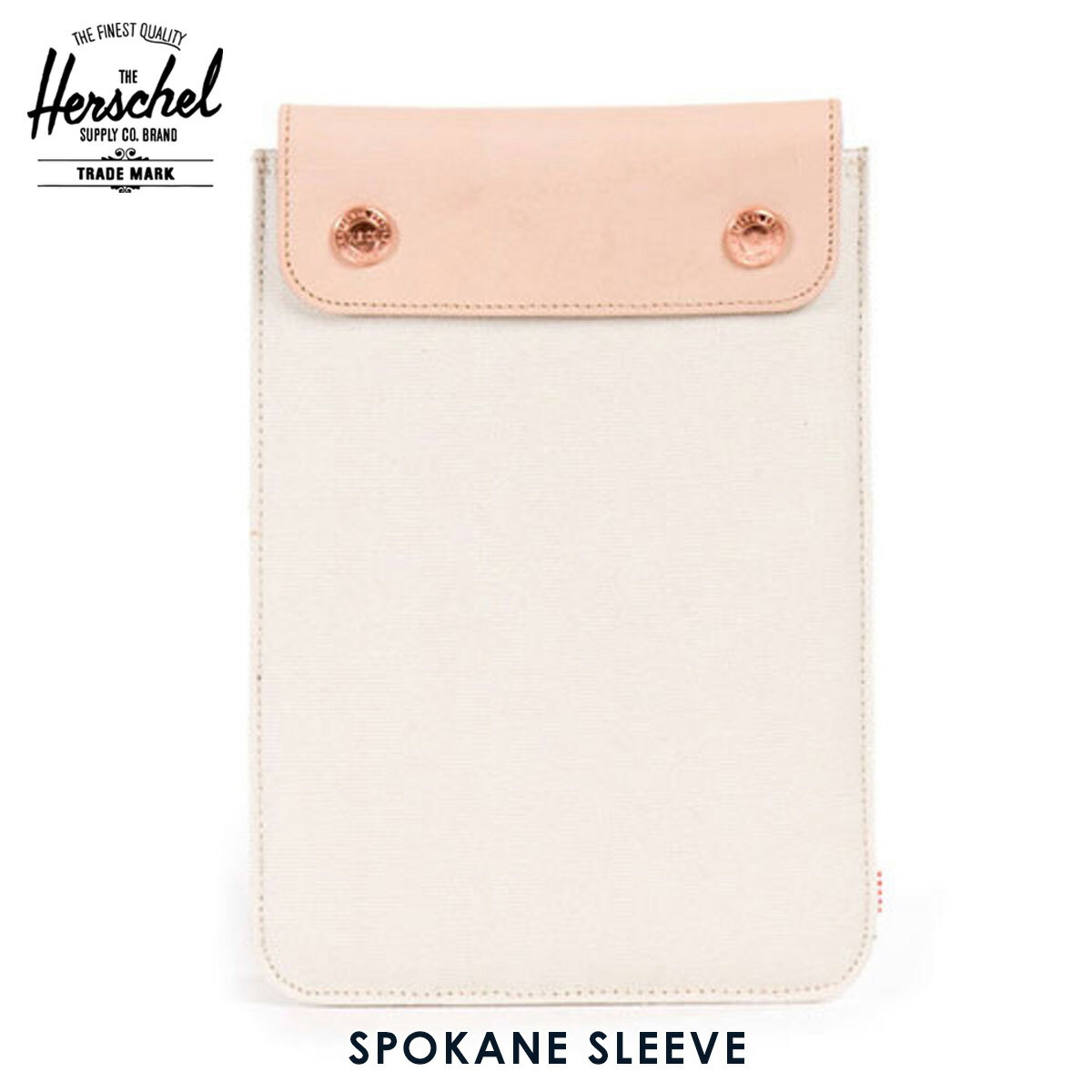 ハーシェル タブレットケース 正規販売店 Herschel Supply ハーシェルサプライ iPad Mini ケース Spokane Sleeve for iPad Mini Select 10191-00565-OS Natural D15S25 父の日 プレゼント ラッピング