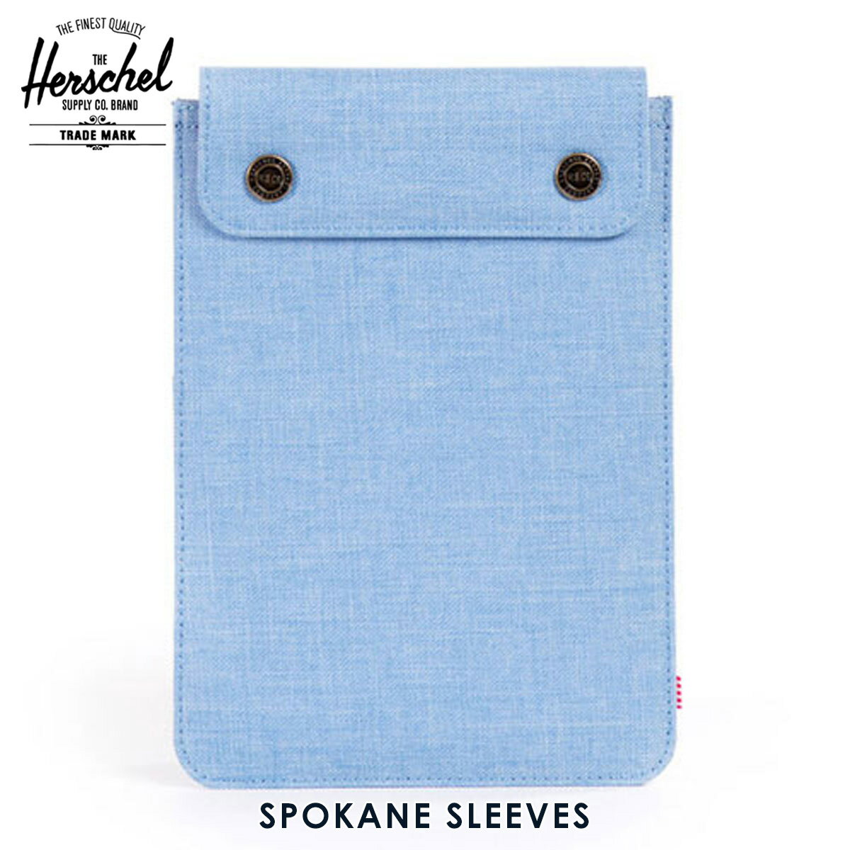 ハーシェル タブレットケース 正規販売店 Herschel Supply ハーシェルサプライ iPad Mini ケース Spokane Sleeve for iPad Mini Sleeves 10191-00574-OS Chambray Crosshatch D15S25 父の日 プレゼント ラッピング