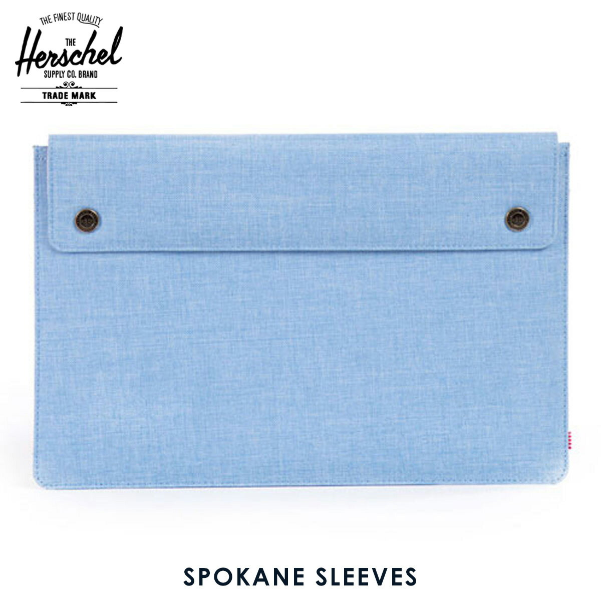 ハーシェル パソコンケース 正規販売店 Herschel Supply ハーシェルサプライ 11インチ Spokane Sleeve for 11 inch Macbook Sleeves 10193-00574-11 Chambray Crosshatch D15S25