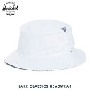 ハーシェル ハット 正規販売店 Herschel Supply ハーシェルサプライ 帽子 Lake S/M Classics Headwear 1025-0052-SM White/Navy Gingham D15S25