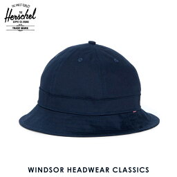 【ポイント10倍 5/9 20:00～5/16 1:59】 ハーシェル ハット 正規販売店 Herschel Supply ハーシェルサプライ 帽子 Windsor HEADWEAR CLASSICS 1029-0004-OS Navy D15S25