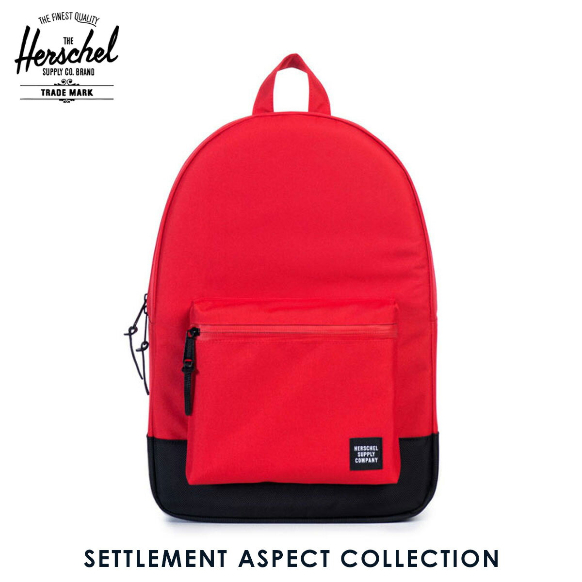 ハーシェル バッグ 正規販売店 Herschel Supply ハーシェルサプライ バッグ リュックサック Settlement ASPECT COLLECTION 10005-00900-OS Red/Black Ballistic D00S20