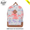 n[VF obO K̔X Herschel Supply n[VFTvC obO bNTbN HERITAGE KID BACKPACK 10073-01211-OS SPACE EXOPORERS GIRLS/TAN SYNTHETIC LEATHER D00S20