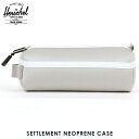 n[VF obO K̔X Herschel Supply n[VFTvC |[` |VFbg SETTLEMENT NEOPRENE CASE 10071-01272-OS SHINYSILVER D00S20