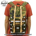 ハーシェル バッグ 正規販売店 Herschel Supply ハーシェルサプライ バッグ LITTLE AMERICA BACKPACK OFFSET 10014-01457-OS WOODLAND CAMO STRIPE