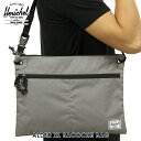 ハーシェル バッグ 正規販売店 Herschel Supply ハーシェルサプライ ポーチ ポシェット サコッシュ ALDER XL SACOCHE BAG GREY