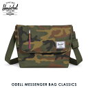  ハーシェル バッグ 正規販売店 Herschel Supply ハーシェルサプライ 鞄 ショルダーバッグ ODELL MESSENGER BAG CLASSICS | MESSENGERS 10262-00699-OS WOODLAND CAMO/MULTI ZIP