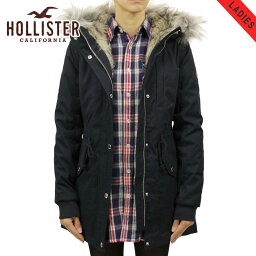 ホリスター カンパニー ホリスター アウター レディース 正規品 HOLLISTER ジャケット フードロングコート Stretch Faux-Fur-Lined Parka 344-445-0674-200