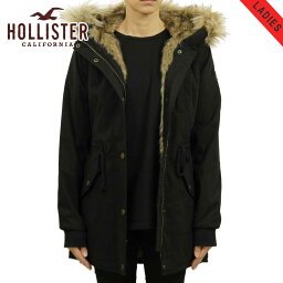 ホリスター カンパニー ホリスター アウター レディース 正規品 HOLLISTER ジャケット フードロングコート Stretch Faux-Fur-Lined Parka 344-445-0675-900