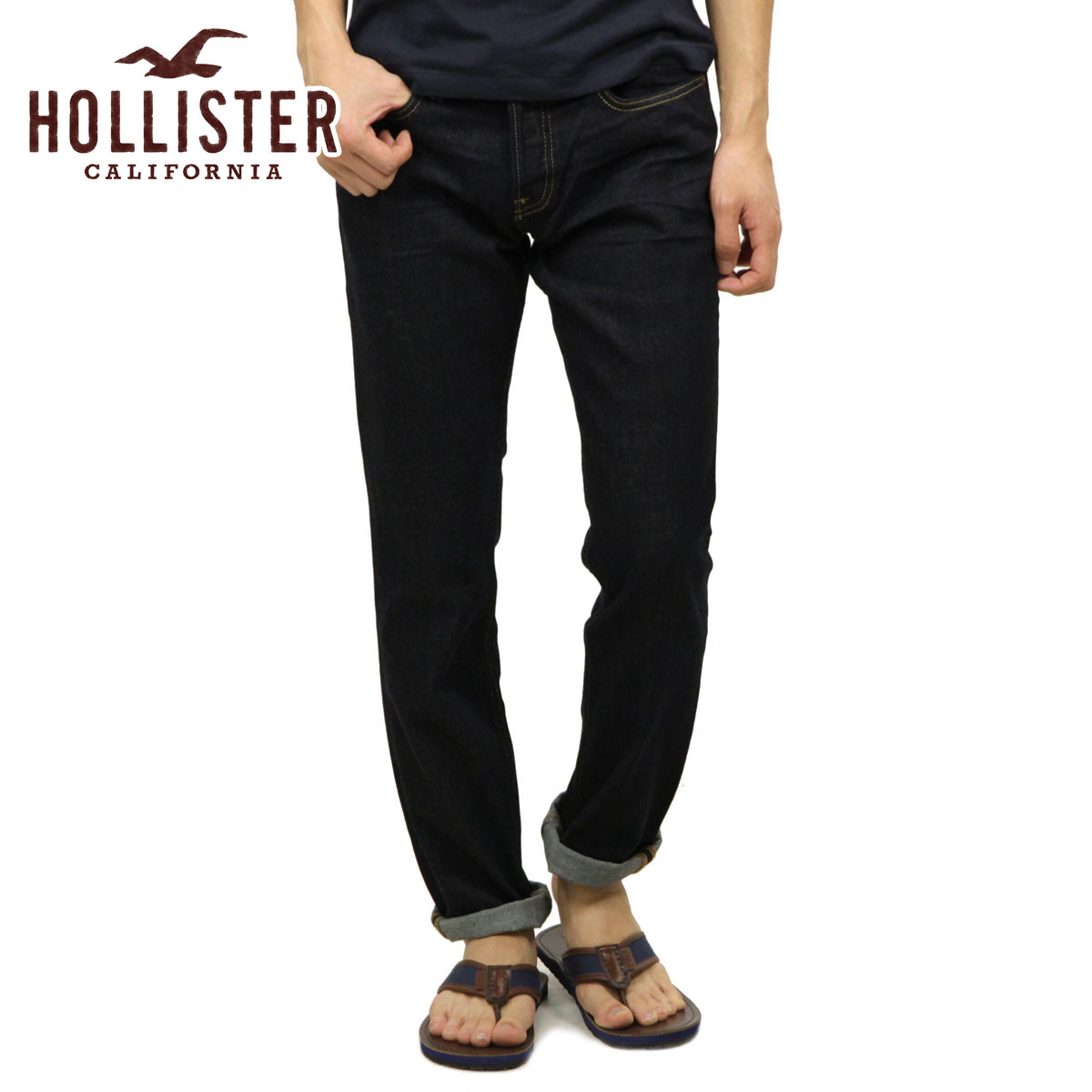 【ポイント10倍 5/9 20:00～5/16 1:59】 ホリスター ジーンズ メンズ 正規品 HOLLISTER スキニージーンズ ジーパン SKINNY JEANS D20S30