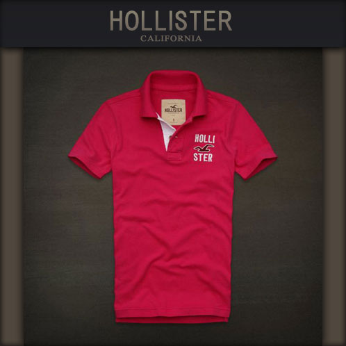 ホリスター HOLLISTER 正規品 メンズ ポロシャツ Santa Margarita Polo ホットピンク ※鹿の子ではありません 10P21Feb15
