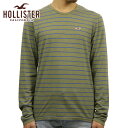 ホリスター 服 メンズ ホリスター ロンT メンズ 正規品 HOLLISTER 長袖Tシャツ Arch Bay T-Shirt 324-369-0517-030 D20S30