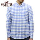 ホリスター シャツ メンズ 正規品 HOLLISTER 長袖シャツ ボタンダウンシャツ Stretch Poplin Shirt Epic Flex 325-2...