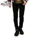 ホリスター HOLLISTER 正規品 メンズ ストレッチスキニージーンズ Advanced Stretch Skinny No Fade Jeans 331-380-1647-975