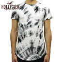 【ポイント10倍 5/1 0:00～5/1 23:59】 ホリスター HOLLISTER 正規品 メンズ カーブヘム 半袖Tシャツ Must-Have Curved Hem T-Shirt 324-368-0464-106