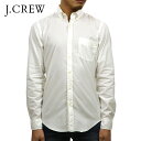 ジェイクルー ジェイクルー シャツ メンズ 正規品 J.CREW 長袖シャツ ボタンダウンシャツ B.D SHIRT ホワイト D15S25