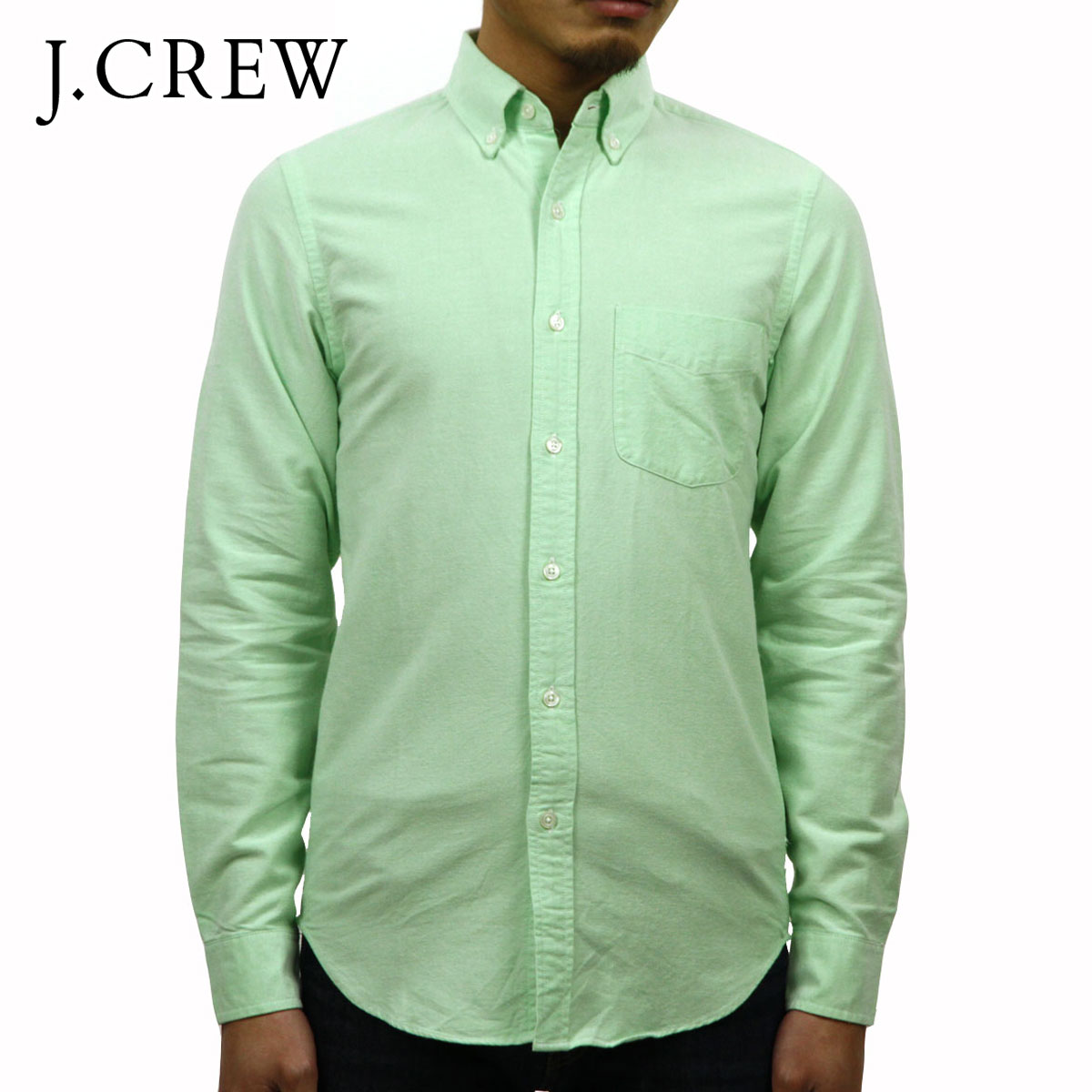 롼    J.CREW Ĺµ ܥ󥷥 VINTAGE OXFORD SHIRT IN SOLI...