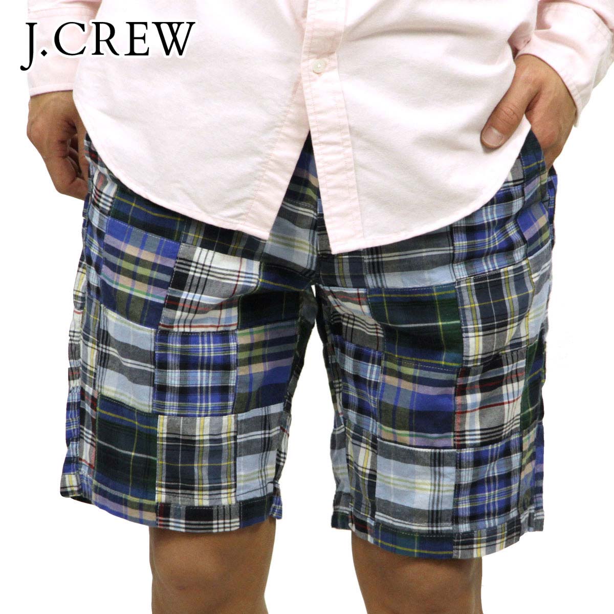 楽天ブランド品セレクトショップ MIXONジェイクルー ショートパンツ メンズ 正規品 J.CREW ボトムス 9 GRAMERCY SHORT IN PATCHWORK D20S30 父の日 プレゼント ラッピング