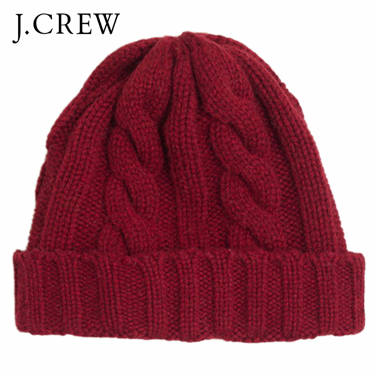 WFCN[ J.CREW Ki Y Xq MARLED CABLE-KNIT HAT D20S30