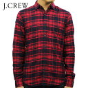 ジェイクルー シャツ メンズ 正規品 J.CREW 長袖シャツ SLIM PLAID FLANNEL SHIRT 92937 D20S30